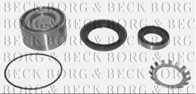 BORG & BECK bwk519 -  Комплект подшипника ступицы колеса